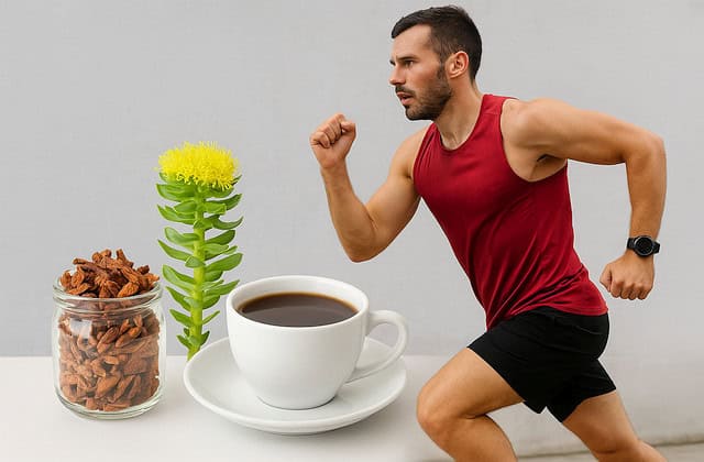 Safe and effective ways to harness rhodiola rosea and caffeine endurance.